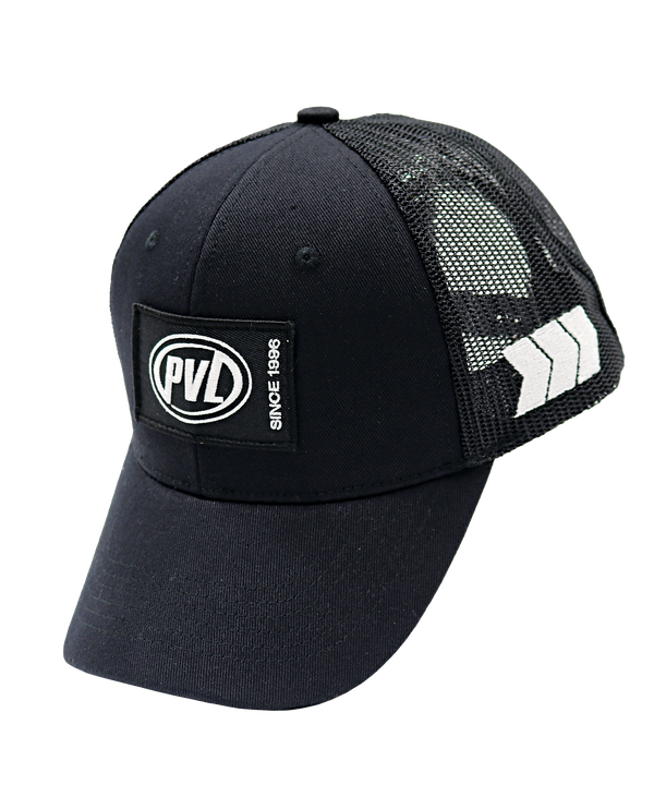 Patched Athletes Trucker Cap (Black)