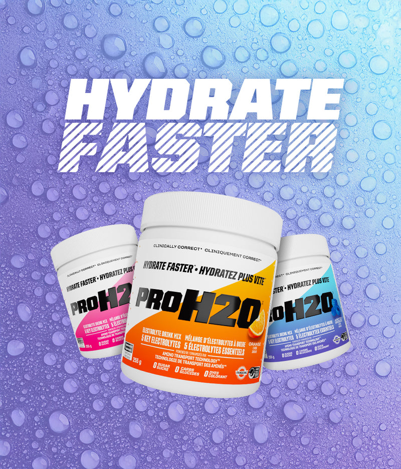 Hydrate faster with PROH2O