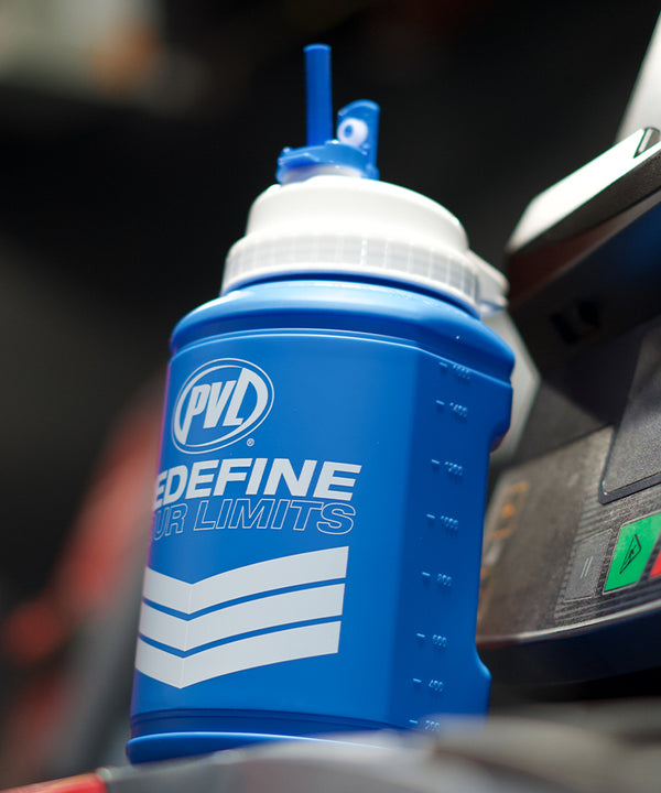 PVL® REDEFINE 1.89L Flip-N-Sip Gym Jug / Bottle (Blue)