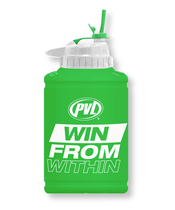 PVL® WIN 1.89L Flip-N-Sip Gym Jug / Bottle (Green)