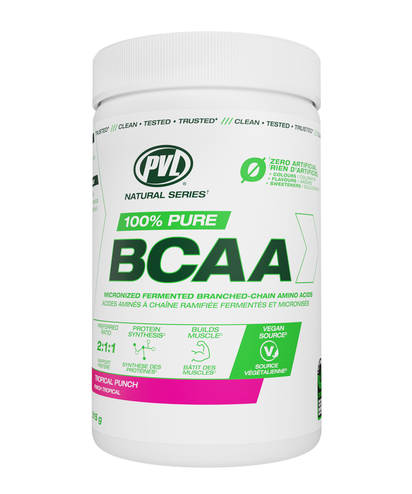 100% Pure BCAA (315 g) - Micronized Fermented BCAA
