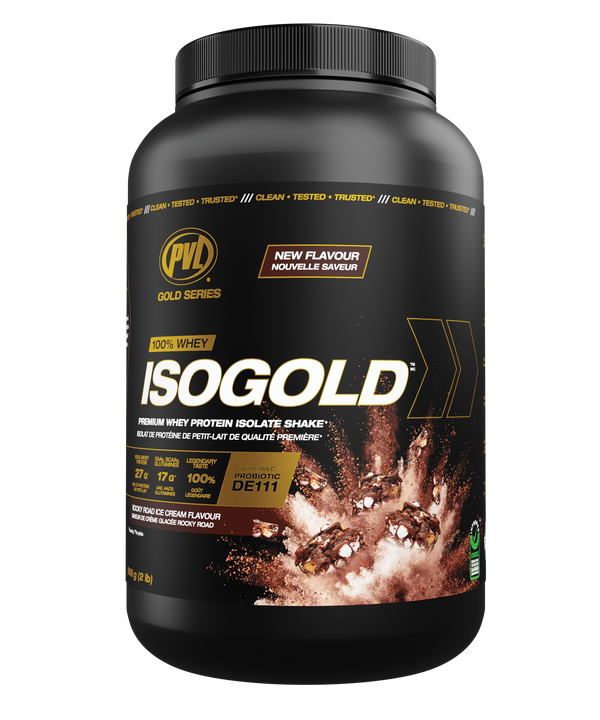 ISOGOLD 2lbs (908g) - Premium Whey Protein Isolate