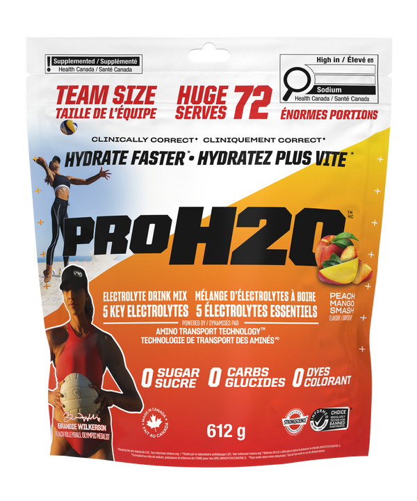 PROH2O™ Team Size - Electrolyte Drink Mix (612 g)