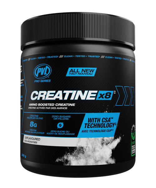 CREATINE X8 – Amino Boosted Creatine Monohydrate | PVL – PVL Canada