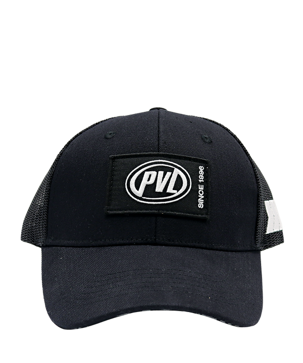 Patched Athletes Trucker Cap (Black)