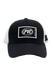 Load image into Gallery viewer, Patched Trucker Cap (White/Black)

