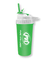 Load image into Gallery viewer, PVL® WIN 800mL Flip-N-Sip Gym Shaker Cup (Green)
