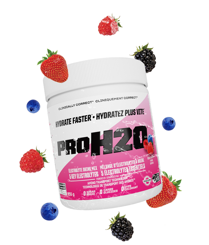 Hydrate faster with PROH2O