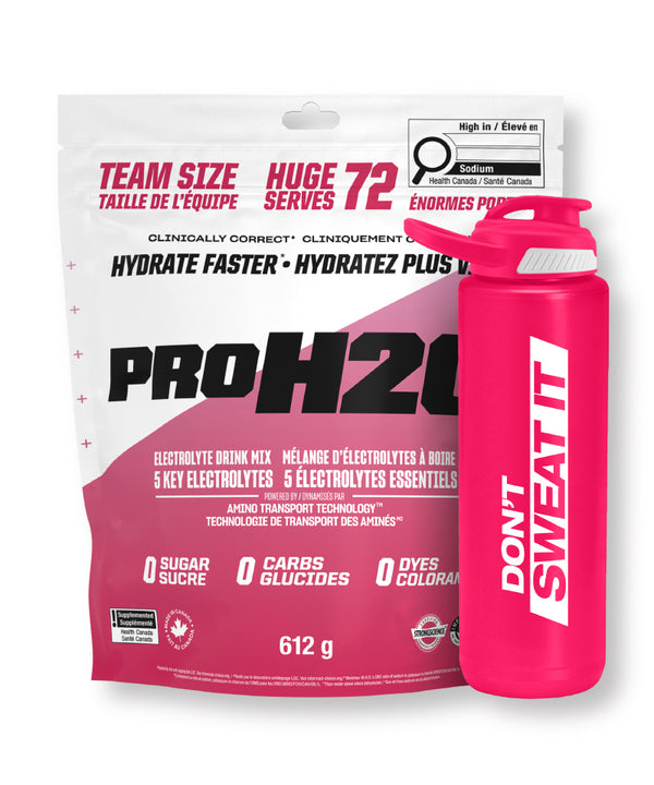 PROH2O Berry Bundle (612g + FREE Squeeze Bottle)