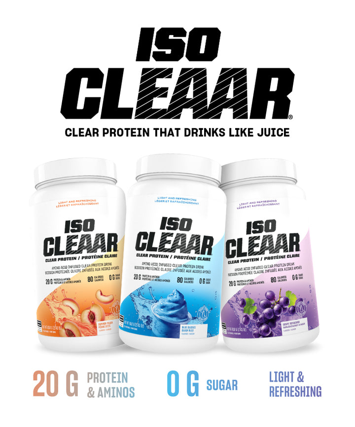ISO CLEAAR - Amino Acid Infused Clear Protein Drink – PVL Canada