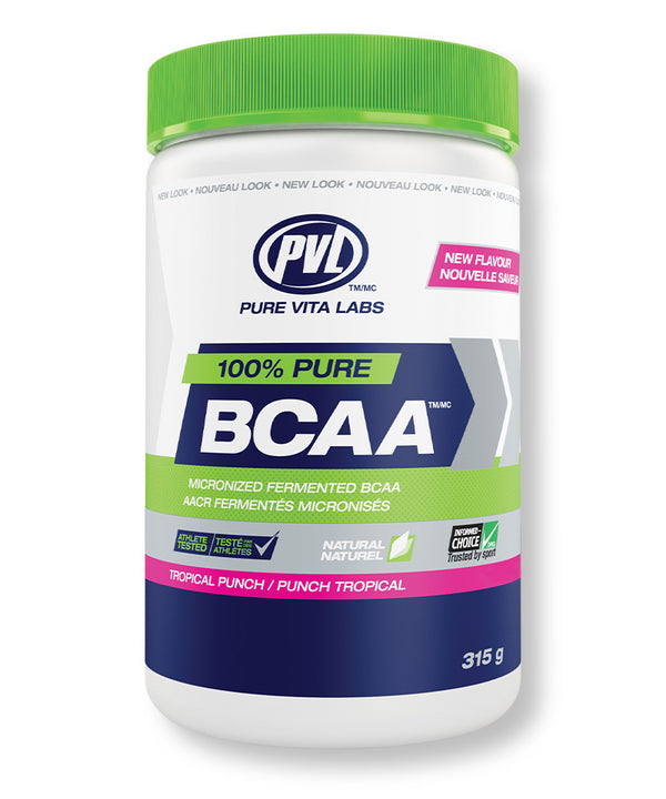 100% Pure BCAA (Micronized Fermented BCAA) – Tropical Punch