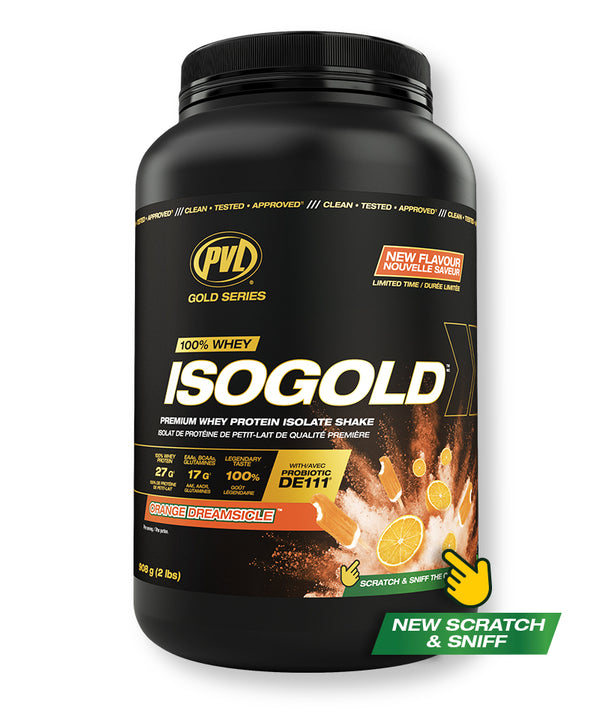ISOGOLD 2lbs (908g) - Premium Whey Protein Isolate