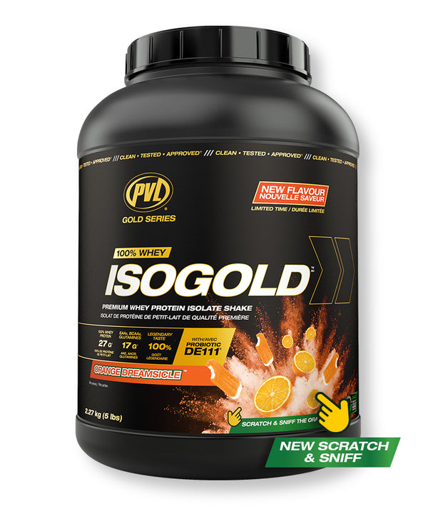ISOGOLD 5lbs (2.27kg) - Premium Whey Protein Isolate