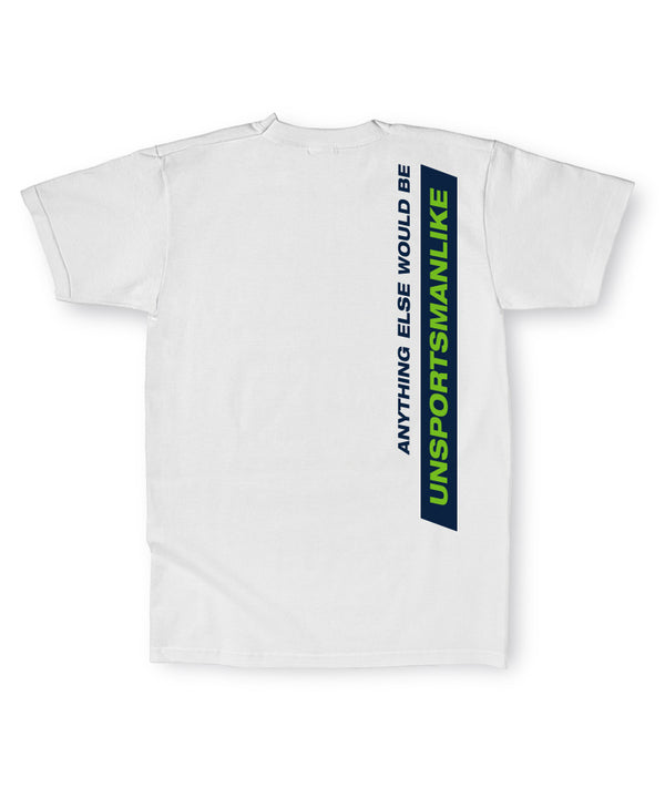 PVL Unsportsmanlike Tee White